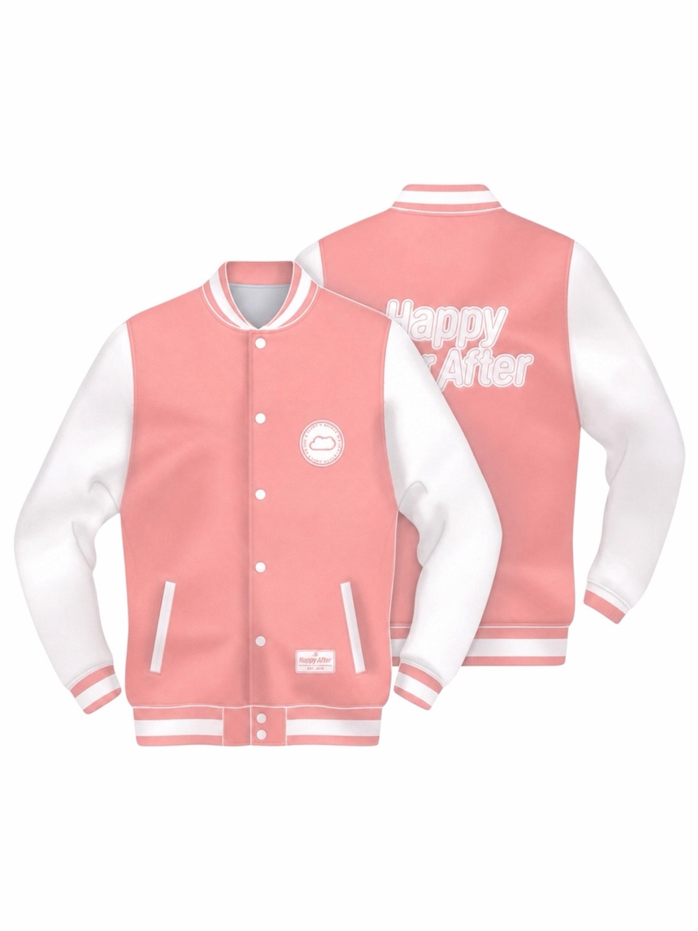 **HTF** BTS 2018 4TH MUSTER HAPPY EVER AFTER BASEBALL JUMPER - BRAND NEW